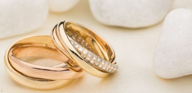 A set of wedding rings